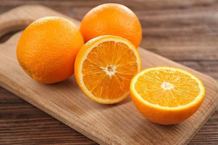 Freeze Navel Oranges