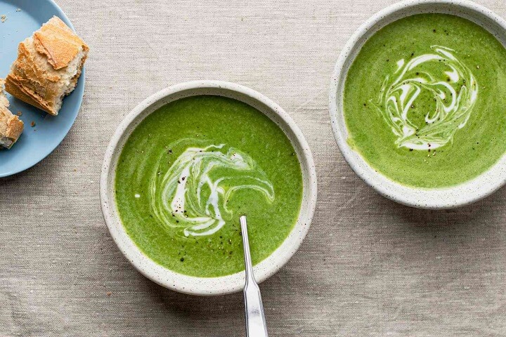 Freeze Spinach Soup