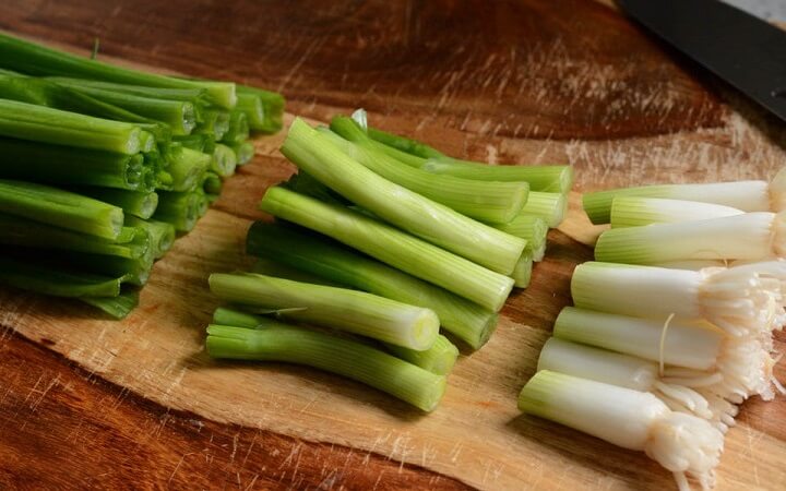 Freeze Spring Onions