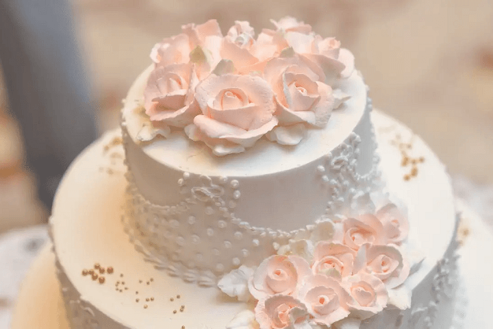 Freeze Wedding Cake